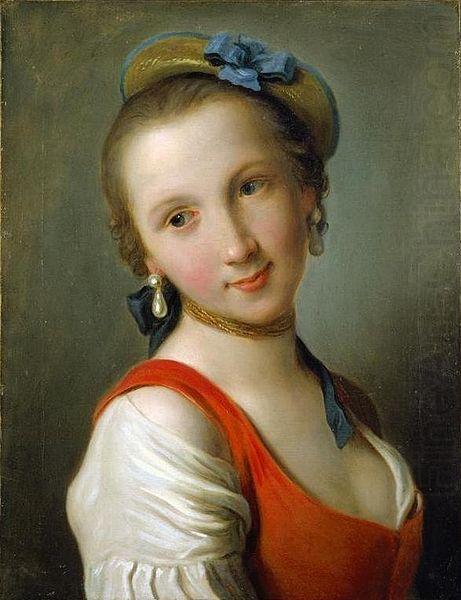 A Girl in a Red Dress, Pietro Antonio Rotari